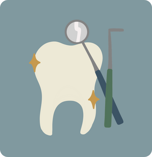 Magnet personnalisé dentiste