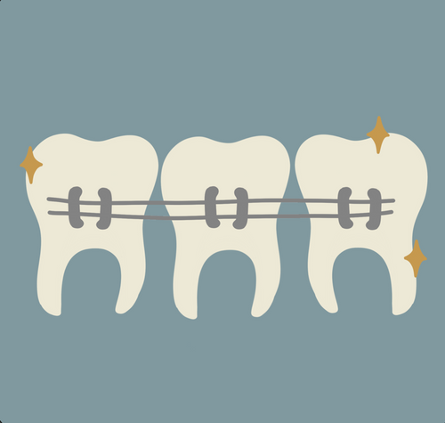 Magnet personnalisé orthodontie