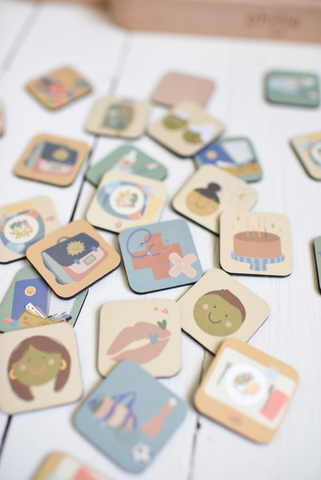 15 magnets semainier enfant éducatif phillie